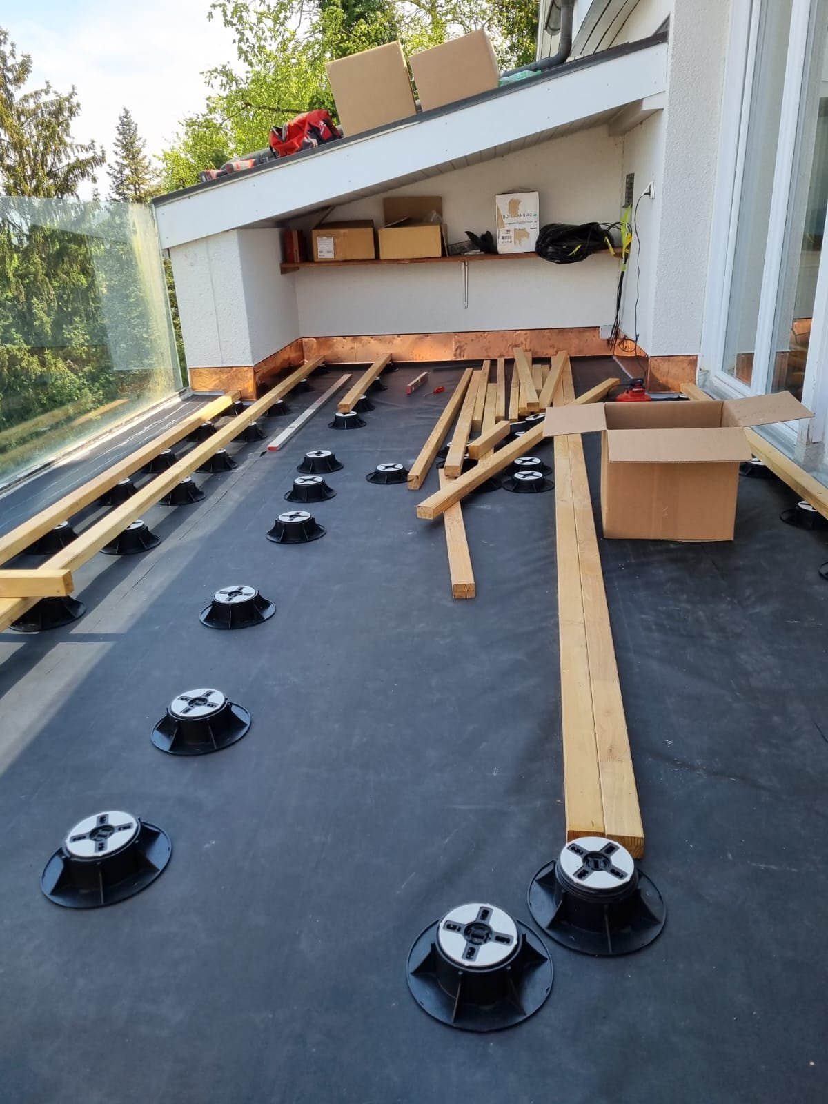 Terrassenbau Zürich — Eco Deck Bedachungen